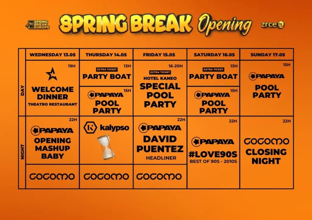 Spring Break Opening 13.05. - 17.05.2026 Ansicht 2