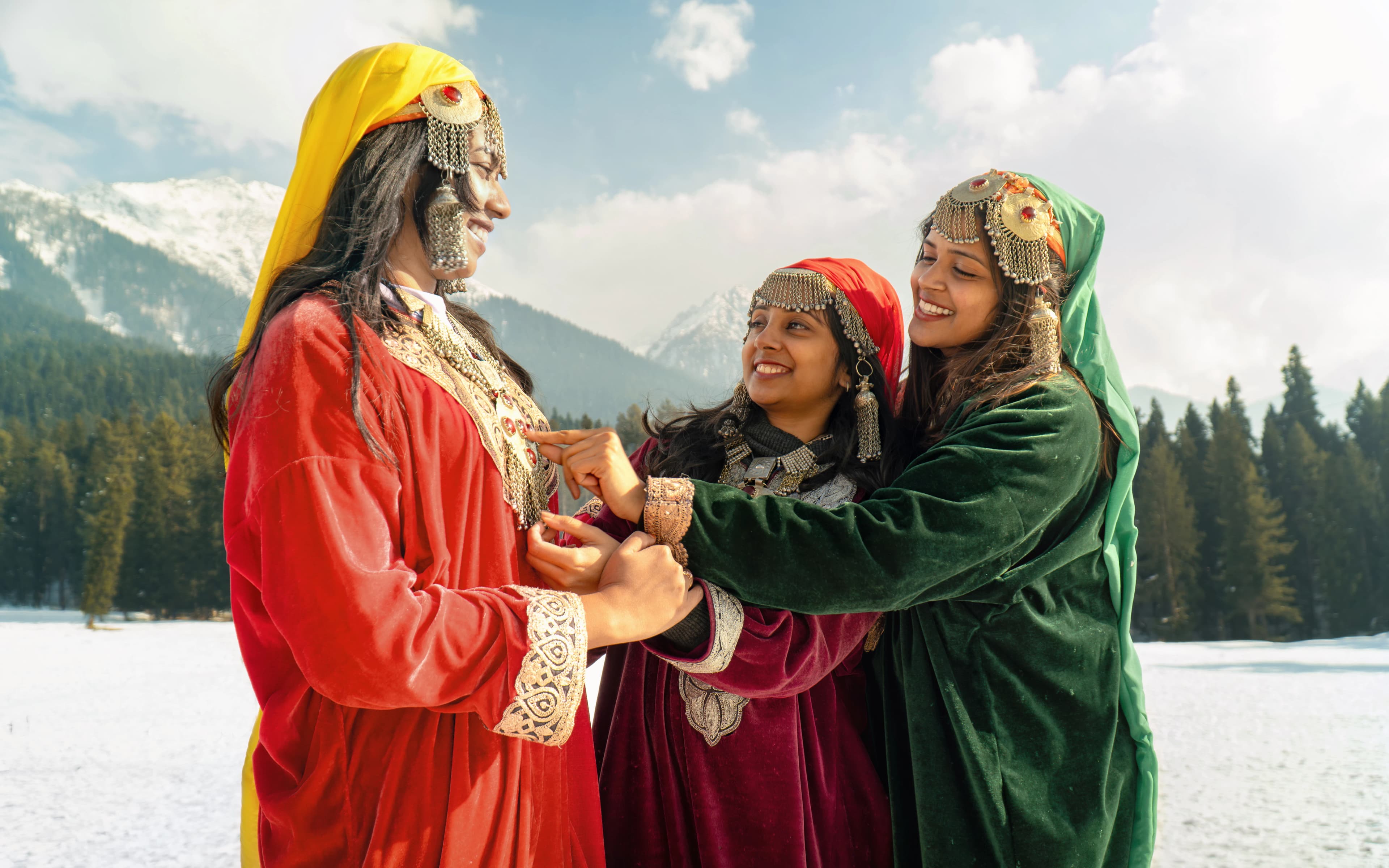 A group of people standing next to each other