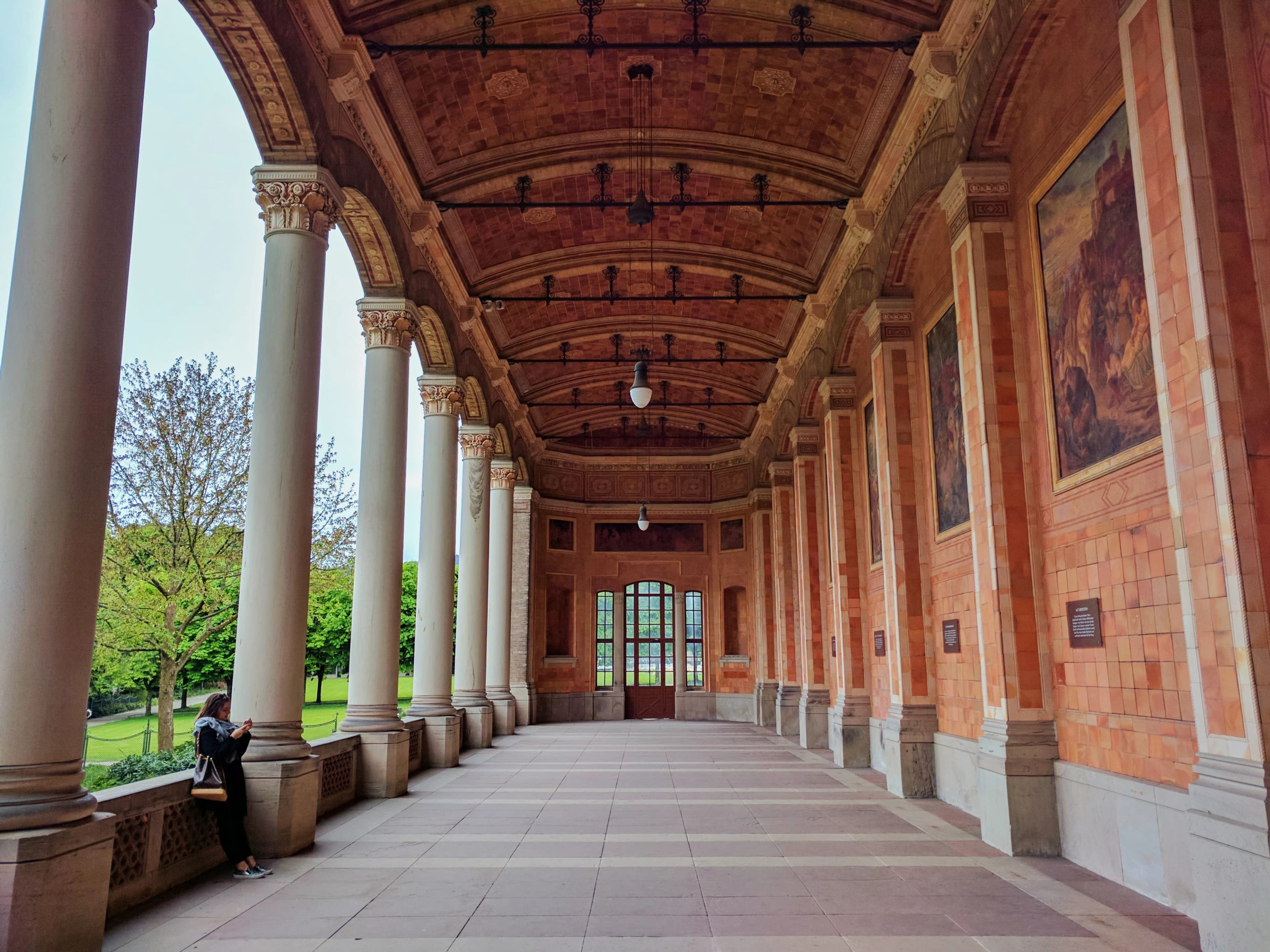 brown and white concrete building