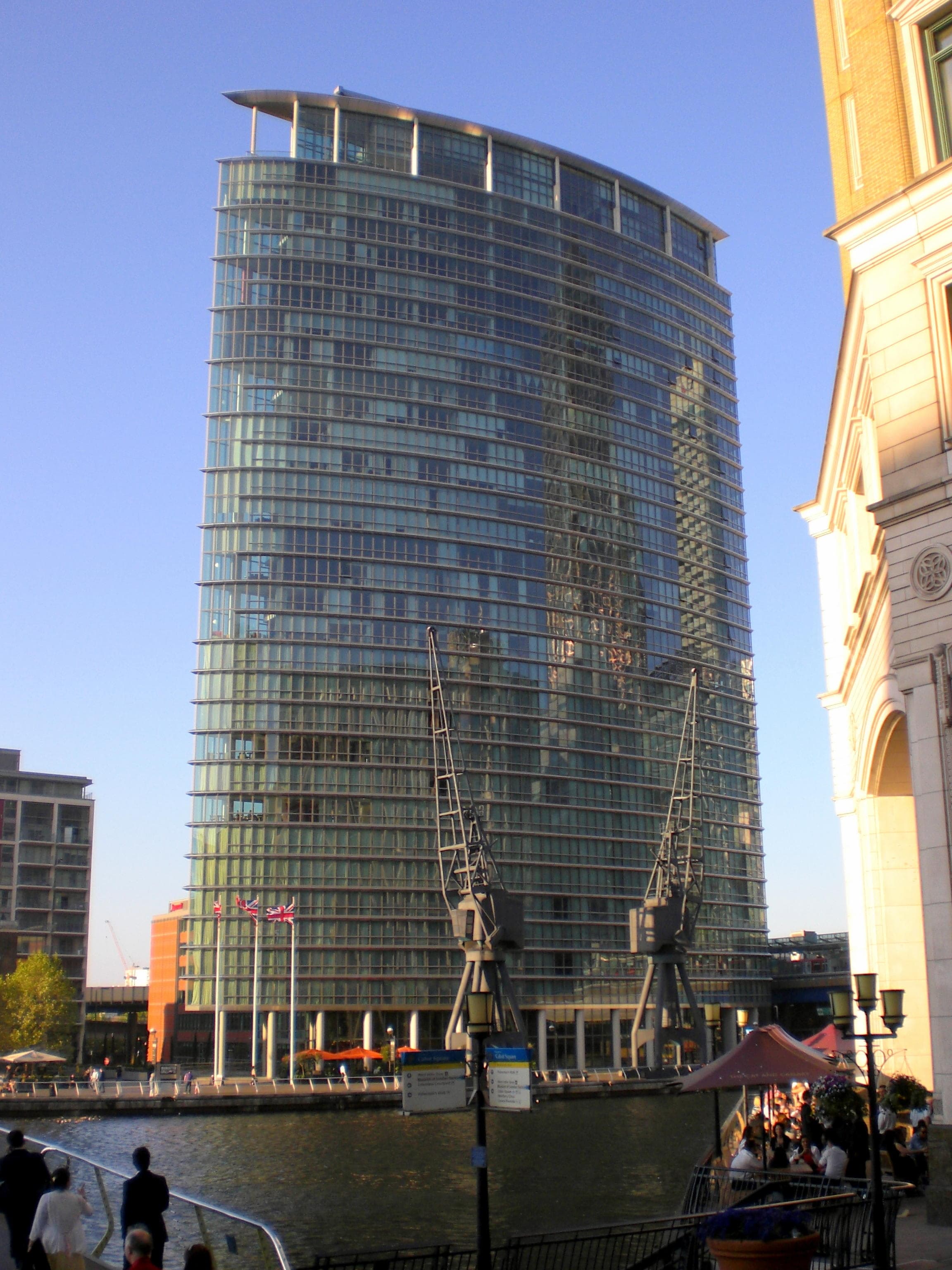 London Marriott Hotel Canary Wharf Ansicht 2