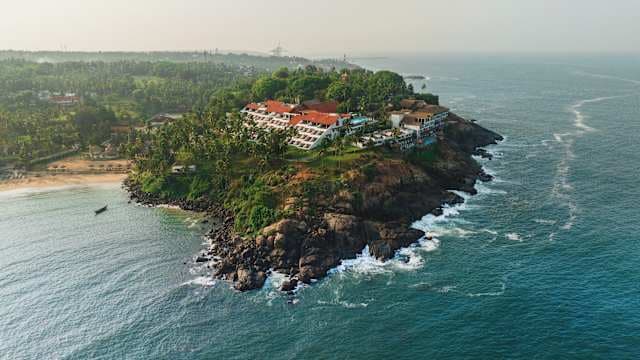 Hotel The Leela Kovalam Beach Ansicht 2